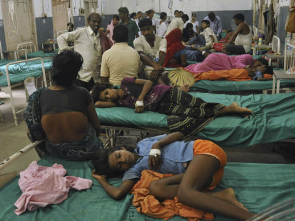Bihar: 100 children fell ill after eating mid-day meal in Madhubani district Bihar: 100 children fell ill after eating mid-day meal in Madhubani district