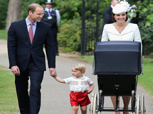 The royal family of four The royal family of four