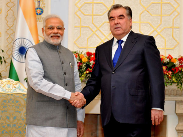 PM Modi's tete-a-tete with President Emomali Rahmon