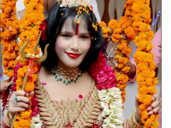 Different avatars of Radhe Maa!