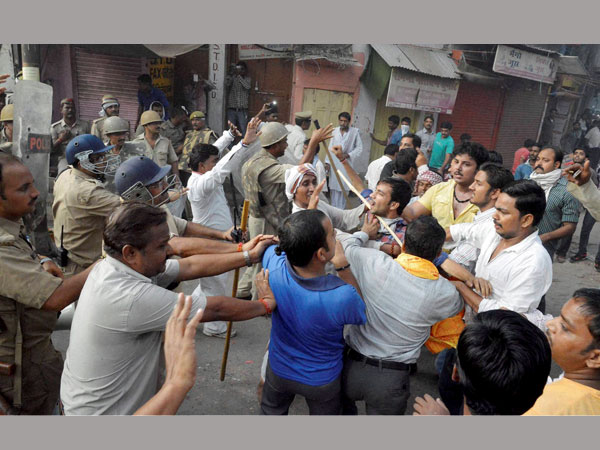 In Pics: Varanasi violence