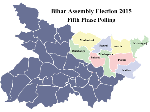 Bihar 5th Phase Assembly Polls Bihar 5th Phase Assembly Polls