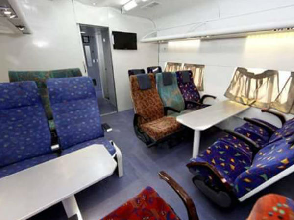 Stunning interiors of new luxury train coaches Stunning interiors of new luxury train coaches
