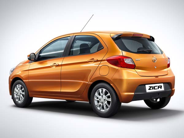 Tata Zica: Rear profile Tata Zica: Rear profile