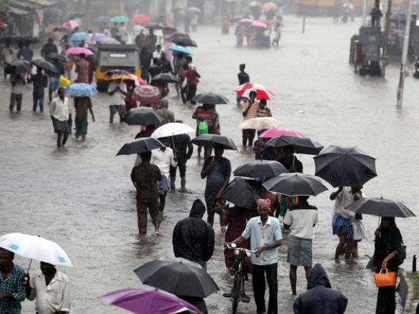 Chennai: Heavy rains inundated low lying areas