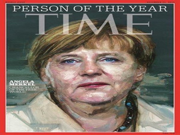 TIME magazine names German Chancellor Angela Merkel as its 'Person of