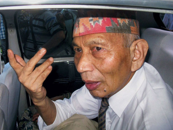 Subhash Ghising, the President of Gorkha National Liberation Front (GNLF)