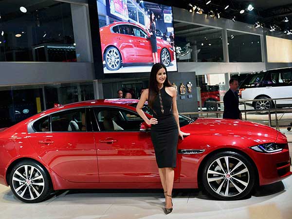 Katrina Kaif at Auto Expo 2016
