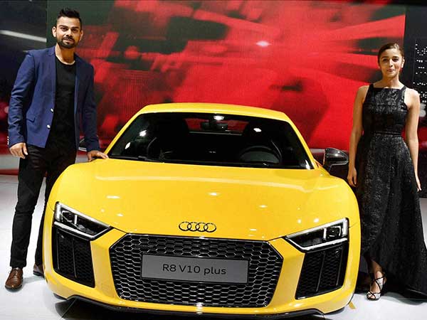 Virat Kohli, Alia Bhatt at launch of Audi's new sports