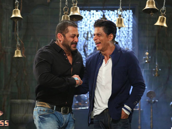 Salman and Shahrukh Salman and Shahrukh