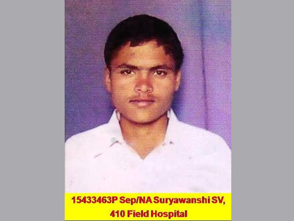 Sepoy Sunil Suryawanshi Sepoy Sunil Suryawanshi