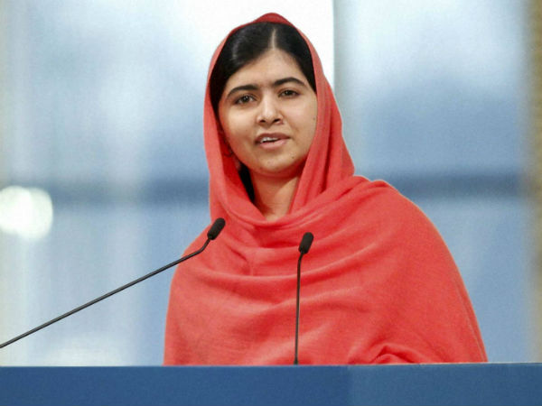 Malala Yousafzai watches Neerja Malala Yousafzai watches Neerja