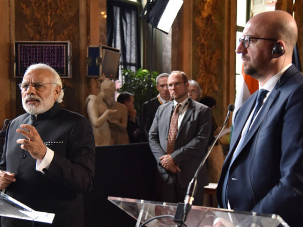 PM Modi in Brussels