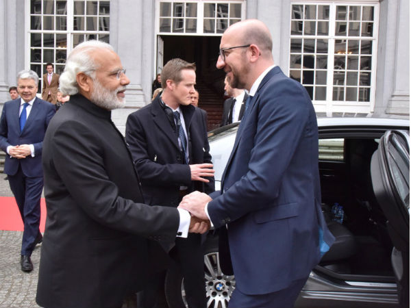 PM Modi bids adieu to his counterpart Charles Michel