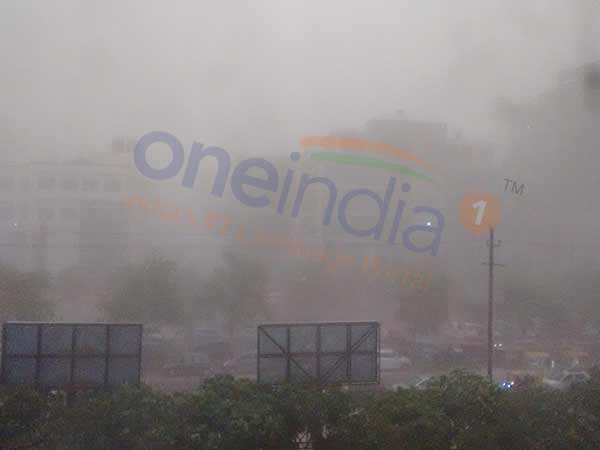 In pics: Dust storm in Delhi-NCR