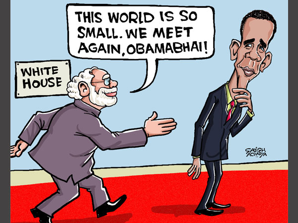 Cartoon of the Day: The world is small Cartoon of the Day: The world is small