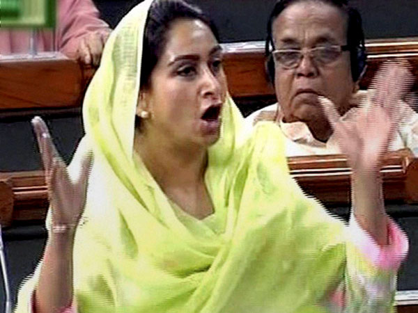 harsimrat kaur badal harsimrat kaur badal