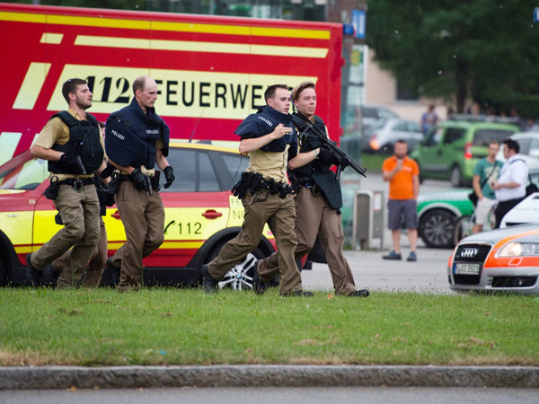 The moment the gunman opened fire The moment the gunman opened fire