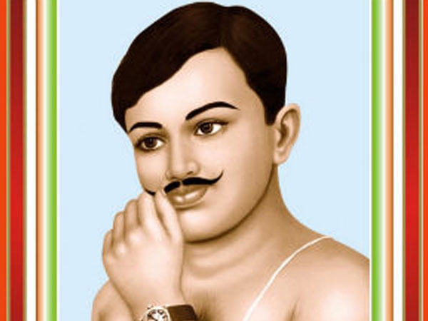 Statue of Azad vandalised Statue of Azad vandalised