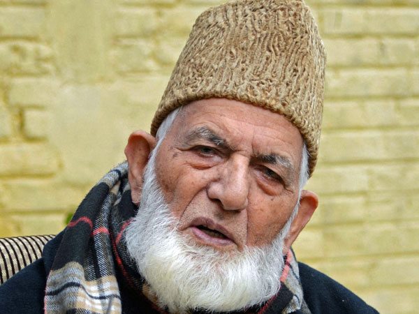 Hurriyat leader Syed Ali Shah Geelani Hurriyat leader Syed Ali Shah Geelani