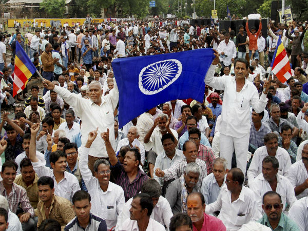 In Pics: Protest by Dalits in Gujarat