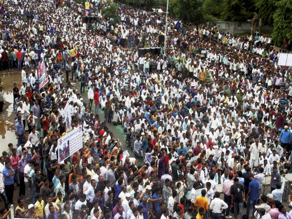 In Pics: Protest by Dalits in Gujarat