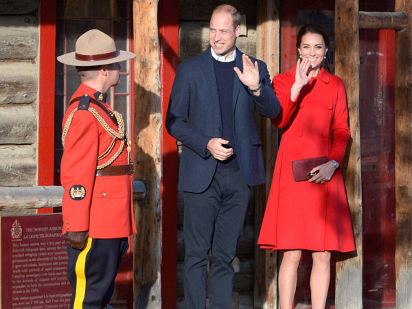 William and Kate tour MacBride Museum of Yukon History William and Kate tour MacBride Museum of Yukon History