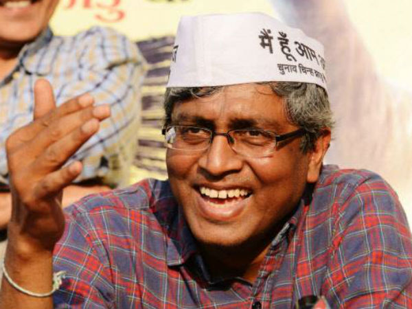 Complaint against AAP leader Ashutosh Complaint against AAP leader Ashutosh