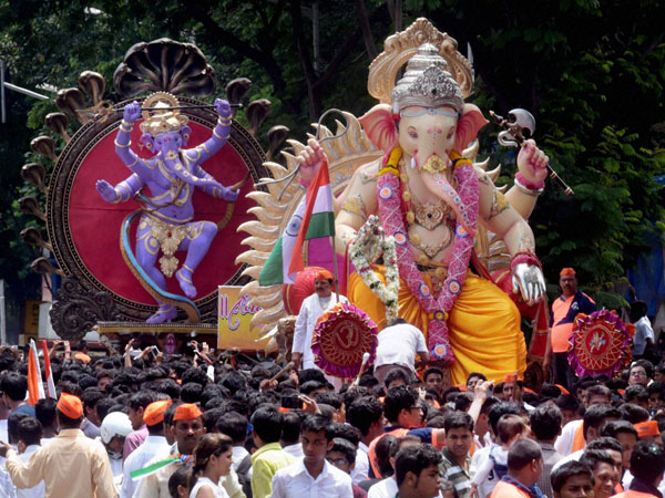 Idol immersion: Security up in Hyderabad Idol immersion: Security up in Hyderabad