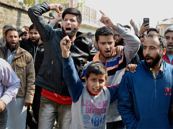 Protest against delegation