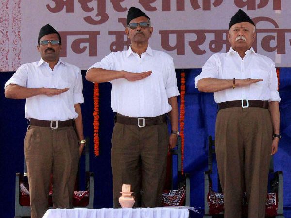'We forced RSS to wear trousers' 'We forced RSS to wear trousers'