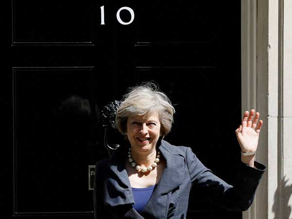 Theresa May eager to visit India Theresa May eager to visit India