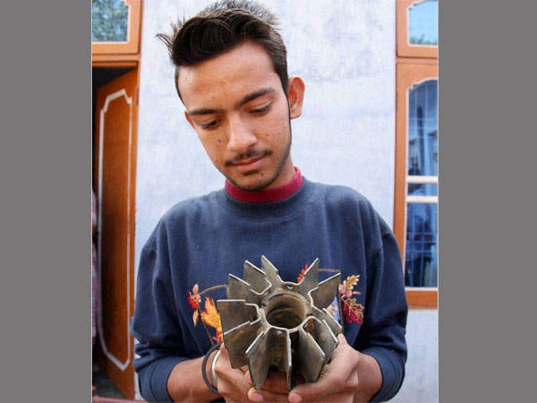 A shell in hand