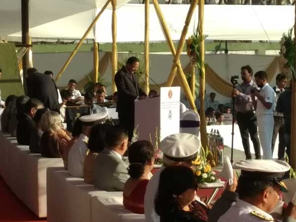 MoS for Defence Subhash Bhamre addresses the event
