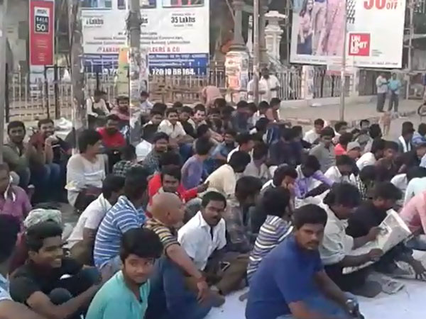 Jallikattu agitators in Madurai