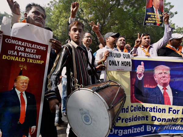 Hindu Sena was elated when Trump won elections in last year