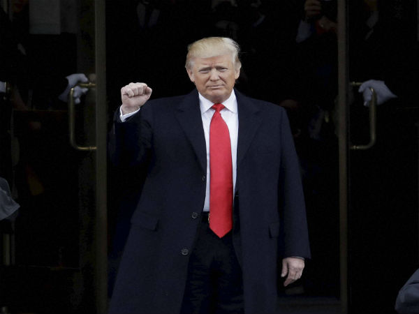Trump before Presidential inauguration:
