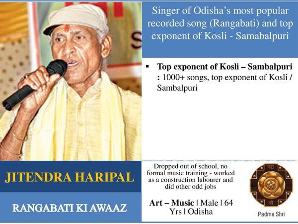Jitendra Haripal: The voice of Rangabati