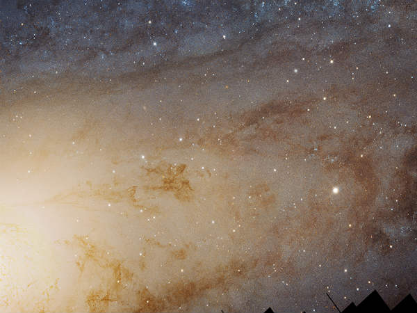 The Andromeda Galaxy. Image courtesy: NASA/ESA
