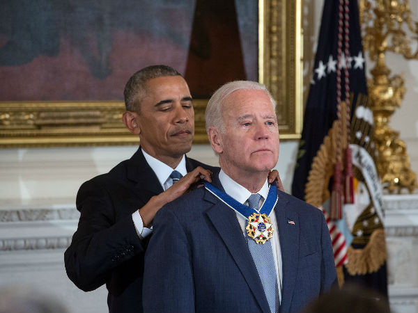 Joe Biden awarded the Presidential Medal of Freedom by Obama Joe Biden awarded the Presidential Medal of Freedom by Obama