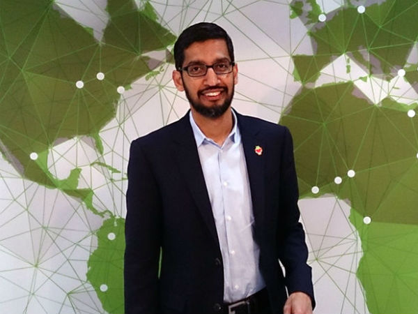 Pichai criticises Trump's refugee order Pichai criticises Trump's refugee order