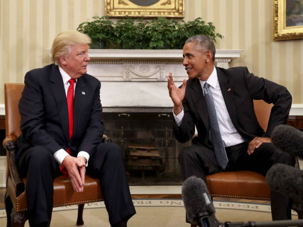 Obama warns Trump against walking away from climate deal Obama warns Trump against walking away from climate deal