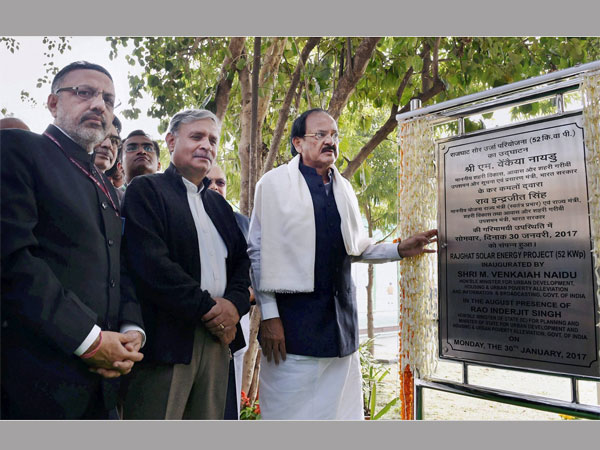 Union Minister for Urban Development M. Venkaiah Naidu inaugurating the improvement works at the Samadhi of Mahatma Gandhi, at Rajghat, in Delhi. The Minister of State for Planning (Independent Charge) and Urban Development, Housing and Urban Poverty Alleviation, Rao Inderjit Singh and the Secretary, Ministry of Urban Development, Rajiv Gauba are also seen. Union Minister for Urban Development M. Venkaiah Naidu inaugurating the improvement works at the Samadhi of Mahatma Gandhi, at Rajghat, in Delhi. The Minister of State for Planning (Independent Charge) and Urban Development, Housing and Urban Poverty Alleviation, Rao Inderjit Singh and the Secretary, Ministry of Urban Development, Rajiv Gauba are also seen.