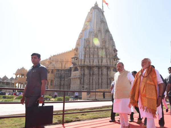 Narendra Modi was accompanied by Amit Shah Narendra Modi was accompanied by Amit Shah