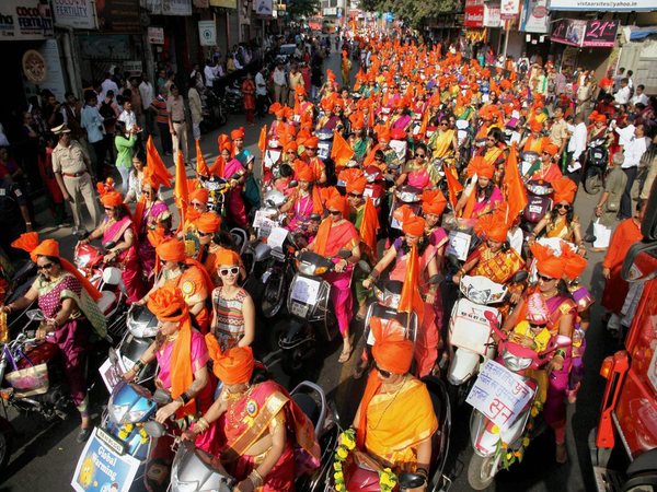 Gudi Padwa march Gudi Padwa march