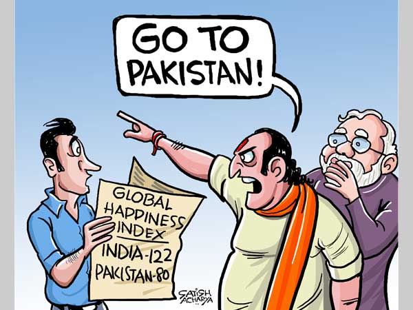 Go to Pakistan! The ‘enemy’ country is happier than India - Oneindia News