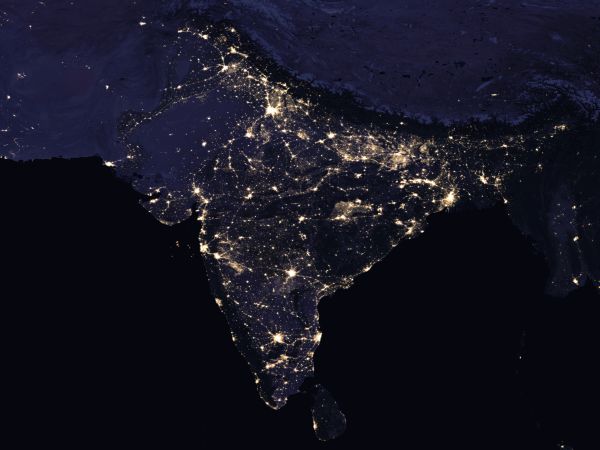 How humans have lit up the darkness How humans have lit up the darkness