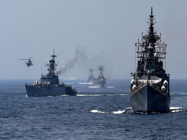 Guarding Indian coast