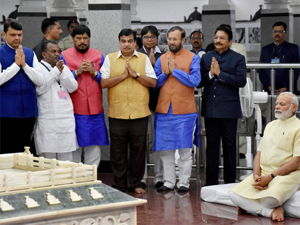 PM and other politicians pay homage to Ambedkar PM and other politicians pay homage to Ambedkar
