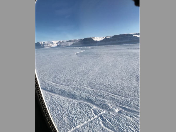 New rift on Petermann Glacier' New rift on Petermann Glacier'